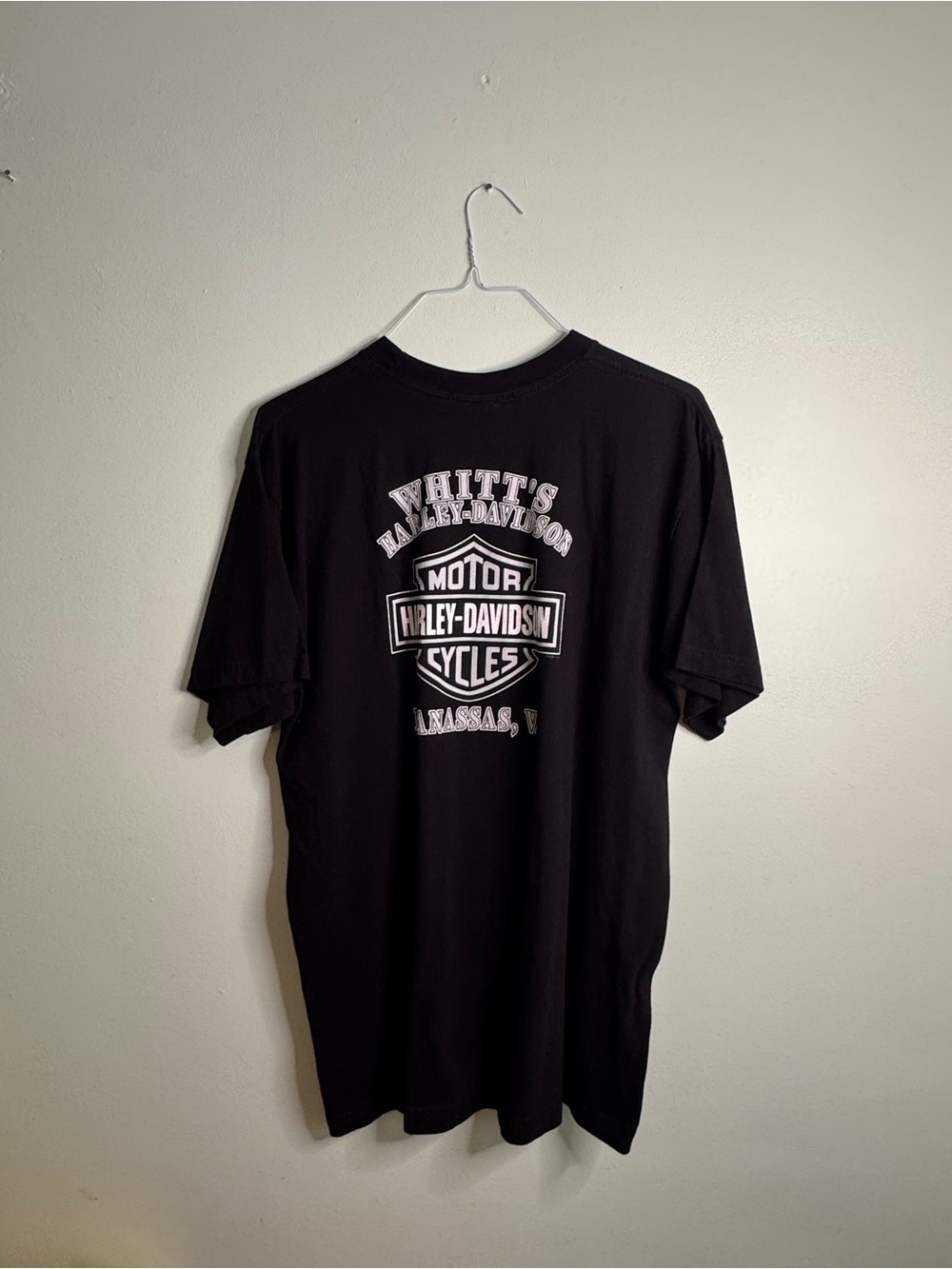 Harley-Davidson Men's Black Vintage Motorcycle Graphic Tee (XL) - Picture 4 of 5